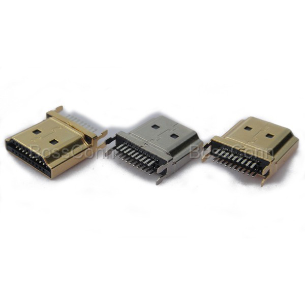 HDMI A Type Male Connector