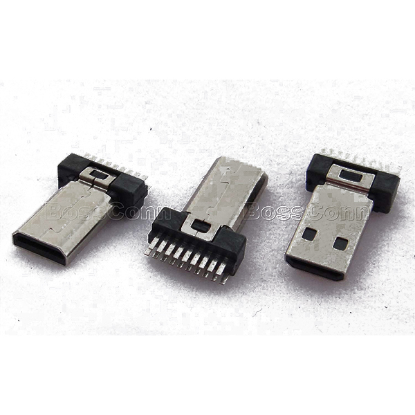 micro hdmi公头连接器