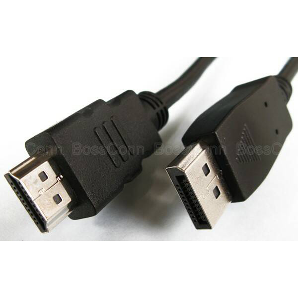 Displayport to hdmi male adapter