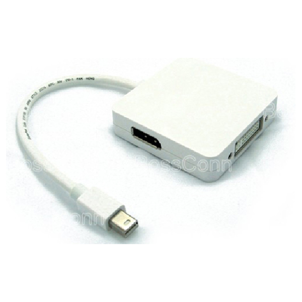 mini displayport to dp+HDMI+DVI adapter