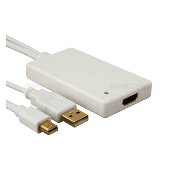 mini displayport to hdmi with usb audio adapter