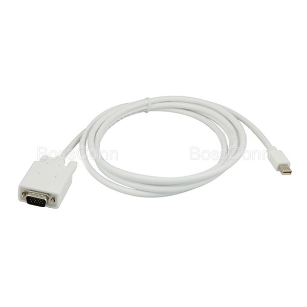 Mini Displayport to VGA Male Adapter