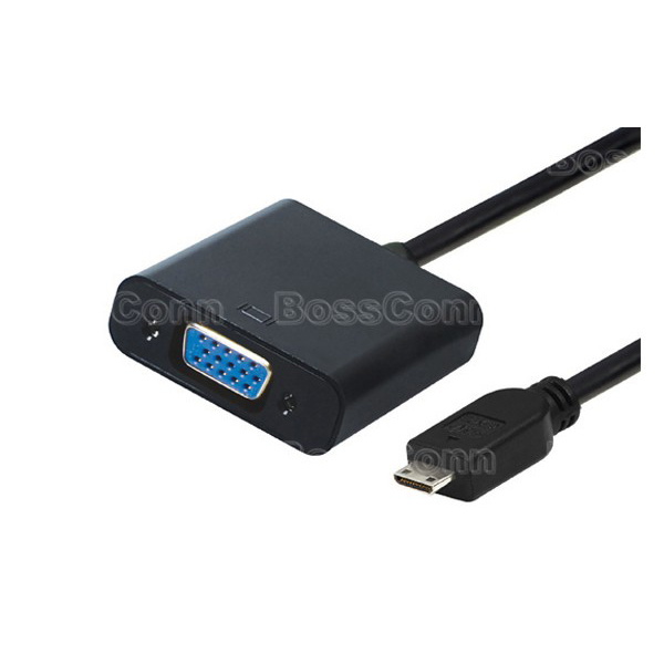 Mini HDMI to VGA Converter