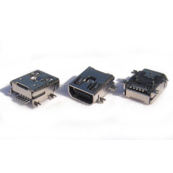 Mini USB Female Connector