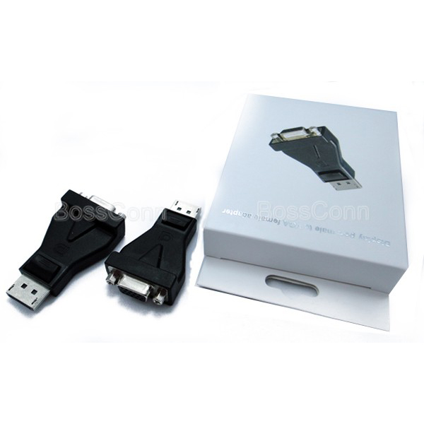 Displayport to VGA Female Adapter